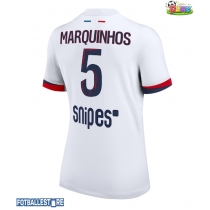 Paris Saint-Germain Marquinhos #5 Bortedrakt Dame 2025-26 Kortermet